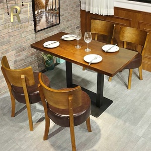 Foshan muebles de madera barato Material restaurante muebles usados restaurante cabinas de cafe muebles de cabinas de sofá - Product Image 4