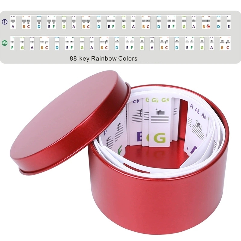 Colorful 88-Key [PVC] - Iron Box