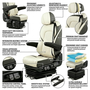 Silla Giratoria de Lujo para Conductor de Autocaravana <span class=keywords><strong>Ford</strong></span> <span class=keywords><strong>Transit</strong></span> V363, Asiento Giratorio para RV - Product Image 2