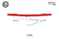 Para Porsche 911 2017 2018 2019 991.2 OE, el cable pasa a través de la luz trasera