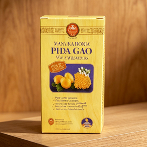 Customized Eco-Friendly Food Grade <b>Foldable</b> Paper <b>Box</b> Glossy Lamination <b>Box</b> For Honey Product packaging - Product Image 1