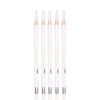 Crayon marqueur à sourcils blanc sans affûtage Crayon de cartographie des sourcils