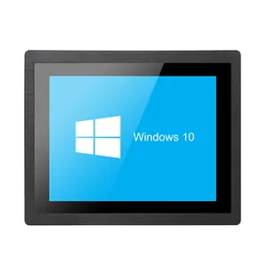 15 pollici ip65 impermeabile fanless capacitivo led touch screen tablet industriale incorporato pannello pc per chiosco di navigazione/pos/atm