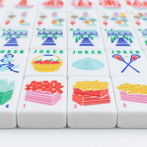 Custom American Luxury Melamine <b>Mahjong</b> Tiles Modern Design Option Private Label Wholesale Supplier - Product Image 2