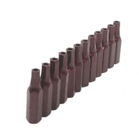 Embouts de tournevis électriques industriels en acier à tige hexagonale de 25 mm 6,35 mm, outils électriques 5/32'' 1/8'' 3/32'' 3/16'' 7/32'' 5/16'' 3/8''