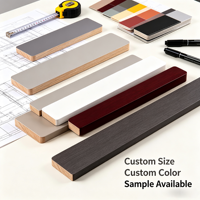 Non-Toxic High Density Rubber Wood Board Easy to Clean Matte Surface Rubber Wood Timber for Home Interior Decor