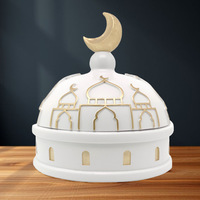 Statue en résine de style moyen-oriental, décoration intérieure pour salon, compatible avec plusieurs pièces, fournitures musulmanes pour le Ramadan