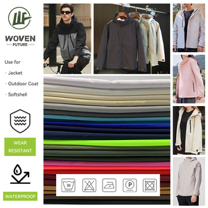 Shaoxing Wovenfuture Poly Bonding Stretch Woven Jurly Novak Niki Shorts Rouleaux imperméables Tissu microfibre avec Tpu - Product Image 2