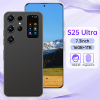 Teléfono Inteligente S25 Ultra Original 2025 de 7.3 Pulgadas, 5G, Alta Calidad, Doble SIM, Funciones de Juego Inteligentes