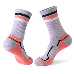 <span class=keywords><strong>Calcetines</strong></span> de lana merino Unisex para otoño e invierno, <span class=keywords><strong>calcetines</strong></span> de senderismo al aire libre Con parte inferior térmica, <span class=keywords><strong>calcetines</strong></span> transpirables de tubo medio para senderismo - Product Image 4