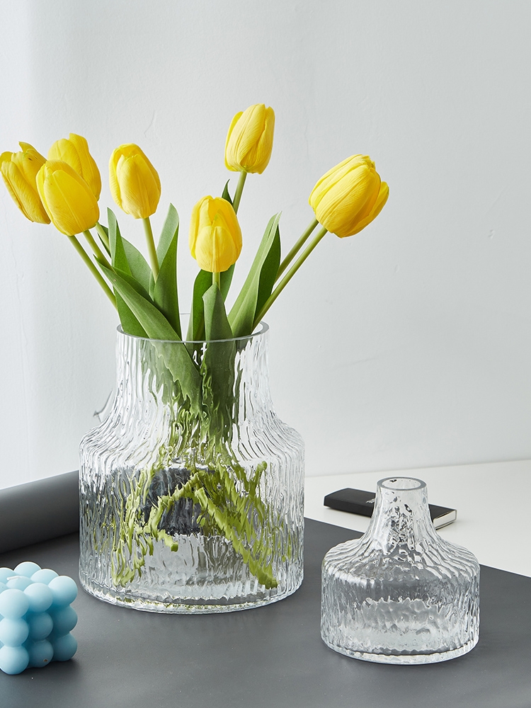 Factory Produced Wholesale Glass Flower Vase for Home Decor