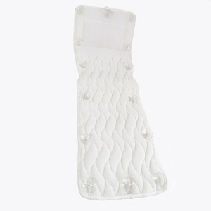 Luxe doux 3D maille couette corps entier Spa Anti bactérien coussin <span class=keywords><strong>matelas</strong></span> <span class=keywords><strong>bain</strong></span> baignoire tapis oreiller avec grandes ventouses antidérapantes - Product Image 2
