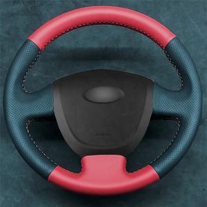 Leather Sports 4-Spoke <strong>Steering</strong> Wheel Cover LadaLS-42 for <strong>Lada</strong> Granta 2011-2018 - Product Image 3