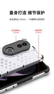 <span class=keywords><strong>เคส</strong></span> TPU รังผึ้งโปร่งแสงกันกระแทก + PC สำหรับ Xiaomi 15 14T redmi <span class=keywords><strong>A5</strong></span> 14C NOTE14 15 Pro รองรับ<span class=keywords><strong>เคส</strong></span>ชาร์จแบบไร้สาย - Product Image 6