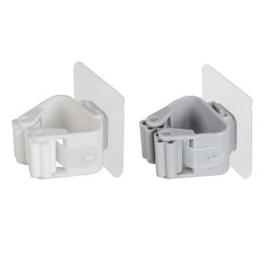 Crochets muraux en PVC robustes sans perçage <span class=keywords><strong>pour</strong></span> la cuisine, autocollants, porte-<span class=keywords><strong>balai</strong></span> et porte-serpillière - Product Image 2