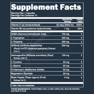 Hot Selling Gaba 5htp L-Theanine L-Tryptofaan <span class=keywords><strong>Ashwagandha</strong></span> Capsules Voor Gezondheidssupplement - Product Image 3