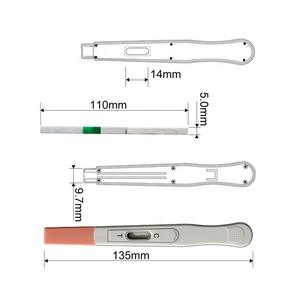 Prueba de embarazo Medco con método de oro coloidal de 5.5 mm, herramienta de detección temprana para uso doméstico - Product Image 2