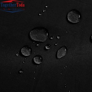 Silla de Oficina Ejecutiva Ergonómica Moderna, Económica, de Tela Negra, Giratoria, con Base de Acero Inoxidable - Product Image 3
