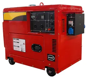 Ensemble 3KW 12 KW 15KW 20KW 30KW 60KW/75kv 100KW 200KW 300KW générateur Diesel de type silencieux