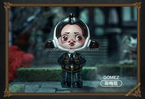 Vente en gros de boîtes mystères POP MART Skullpanda ADDAMS FAMILY Series 100% authentiques, boîtes POPMART, cadeau d'anniversaire mignon - Product Image 6