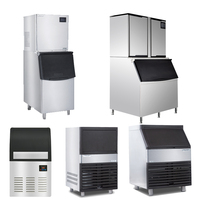 Descuento por tiempo limitado precio de fábrica 750kg 1000kg/24h máquina comercial para hacer bloques de hielo fabricante de cubitos de hielo para negocios en casa