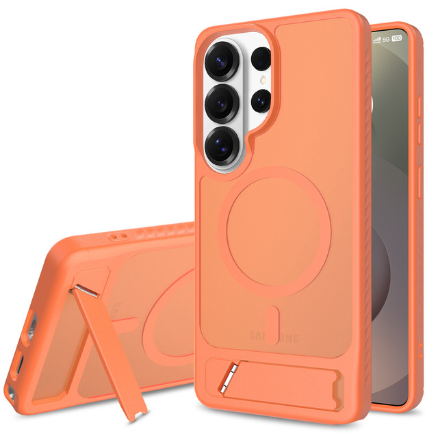Magnetic Kickstand 2 in 1 Phone Case for phone S26 Ultra & S26 Plus, Matte Shockproof Protective Case
