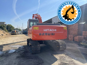 Excavadora de cadenas Hitachi ZX200 usada, excavadora hidráulica de 20 toneladas, máquina de movimiento de tierras sobre orugas para construcción - Product Image 3