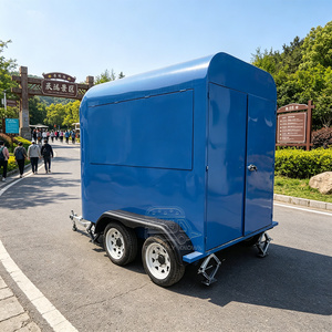 Oem Coffee <b>Mobile</b> Fully Equipped Stainless Steel Street Food Concession <b>Trailer</b> With Full Kitchen - Product Image 2