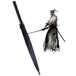 Nhà Máy Cổ Phiếu Tùy Chỉnh 8k16k24k Thẳng <span class=keywords><strong>Samurai</strong></span> Thanh Kiếm Thời Trang Mát Mẻ Windproof Ô Cho Logo Quà Tặng Doanh Nghiệp Mưa - Product Image 2