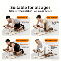 Appareil d'entraînement de coordination corporelle complète Smart Crocodile Crawling Machine avec patins de glisse pour genoux, équipement de fitness pour la perte de poids