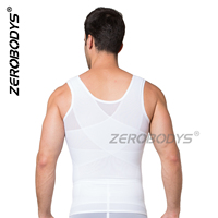 082 Fajas Para Mens Body Shaper Resserrer l'Abdomen Dos Soutien Abdomen Minceur Shapewear Ventre Shaping