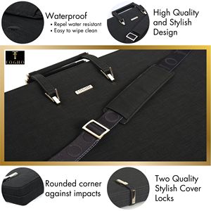 Portafolio de Cuero A2 Multifuncional Moderno con Impresión Digital, Regalo para Pintores y Artistas, Estuche para Material de Arte - Product Image 2