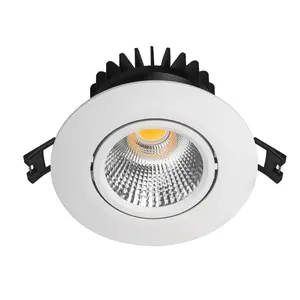 White Single Head Battery Operated Swivel Up/Spot Light With Remote Control