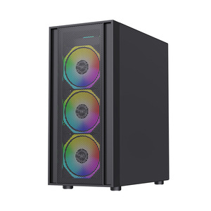 Computadora de Escritorio <span class=keywords><strong>con</strong></span> CPU, Set Completo para Juegos, <span class=keywords><strong>Caja</strong></span> V602 Mesh - Product Image 1