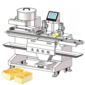 Máquina Automática ADMF para Untar <span class=keywords><strong>Carne</strong></span> en Pan, Sistema <span class=keywords><strong>de</strong></span> Recubrimiento Uniforme con Cinta Transportadora para Sándwiches, Tostadas y Panadería, con Certificación CE - Product Image 1