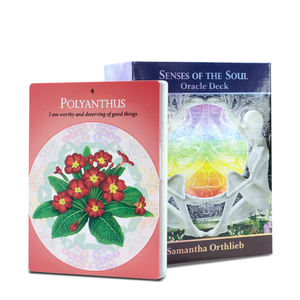Usine pleine couleurs imprimant votre propre conception oracle carte dame divination personnalisée différentes langues style <span class=keywords><strong>tarot</strong></span> cartes - Product Image 4