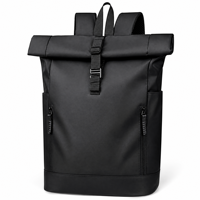Sac à dos pour ordinateur portable imperméable sans bretelles flottantes, 15,6 pouces, coutures durables, fournisseur de sacs à dos professionnels