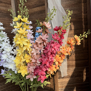 Grandes fleurs artificielles en soie en forme d'hirondelle volante, décorations pour mariage et maison, style Instagram - Product Image 2