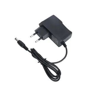 Personalizado AC plug DC 12V 0.5A 0.7A 0.8A 0.9A 1A adaptador de alimentação para pequenos equipamentos domésticos