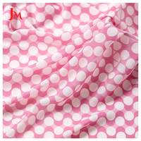 Tissu en mousseline de polyester léger et fluide à pois imprimés pour robe femme
