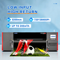 Impresora UV Híbrida de 3.2m, Impresora de Inyección de Tinta de Gran Formato, Impresora UV para Pancartas