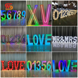 ไฟ LED ตัวอักษร4ft จบการศึกษาแบบเรียบสำหรับงานปาร์ตี้ไฟ LED กระโจม RGB สำหรับงานปาร์ตี้ - Product Image 5