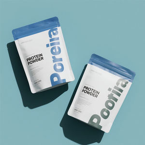 Vendita calda Custom OEM di sicurezza con chiusura a chiusura lampo sacchetto richiudibile per uso alimentare proteine <span class=keywords><strong>in</strong></span> polvere sacchetto per imballaggio - Product Image 5