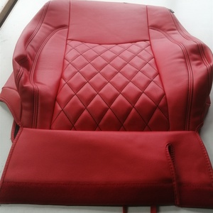 도요타 pvc 빨간 가죽 7 좌석 <span class=keywords><strong>LC</strong></span> 150 좌석 덮개를 위한 어린이용 카시트 덮개 - Product Image 5