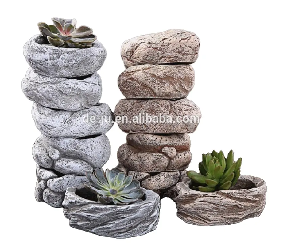 High Quality Garden Home Plant Original Ecology Large Stone Ancient Vase