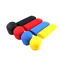 2Pcs Universal Manual Car Silicone Gear Head Shift Knob Cover Gear Shift  Collars Handbrake Grip Car