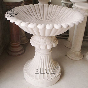 BLVE personnalisé Style européen décoration de jardin extérieur sculpté à la main <span class=keywords><strong>pot</strong></span> de fleurs en <span class=keywords><strong>marbre</strong></span> de pierre naturelle - Product Image 6