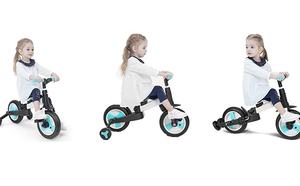 <span class=keywords><strong>BEBELUX</strong></span>-minibicicleta de equilibrio de 10 pulgadas para niños, bicicleta plegable de un botón con ruedas de entrenamiento - Product Image 3