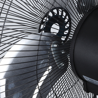 Ventilateur sur pied haute puissance à vent fort, ventilateur industriel commercial, ventilateur électrique sur pied moderne pour la maison et l'industrie