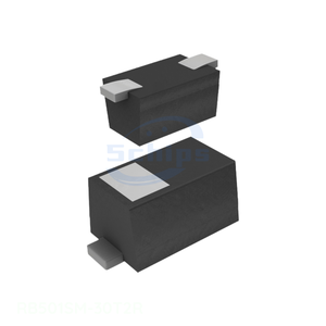 SC-79, SOD-523 DIODE SCHOTTKY 30V 100MA EMD2 Single Diodes Order Electronic Components RB501SM-30T2R Manufacturer Channel - Product Image 1